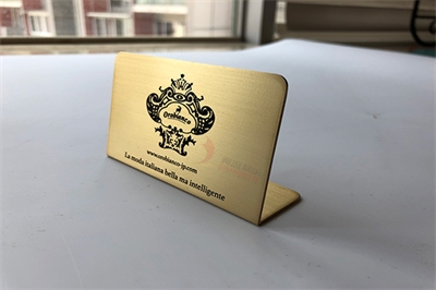 不銹鋼標牌的生產效率高嗎？